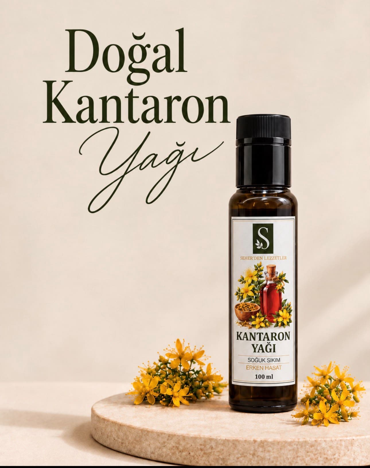 Kantaron Yağı 100 ml